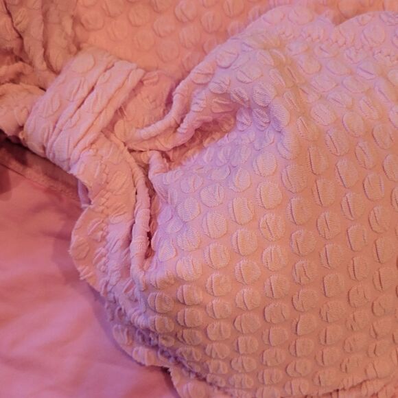 Kate Spade Marina Piccola Textured One Piece Swimsuit Bathing Suit Pink S - Picture 6 of 15